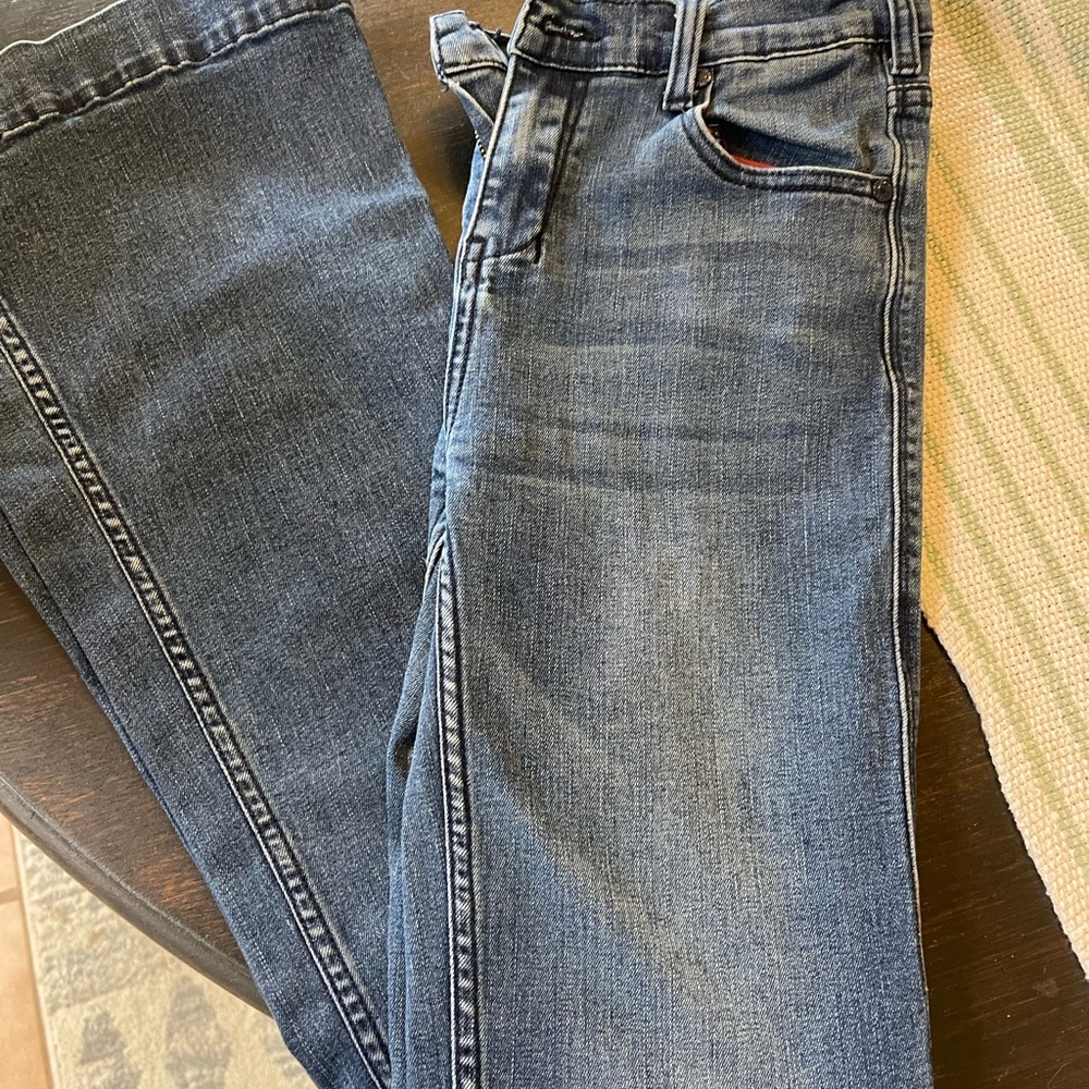 Cowgirl Tuff Denim jeans. Girls size 16.